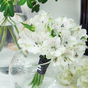 White Butterfly Bouquet